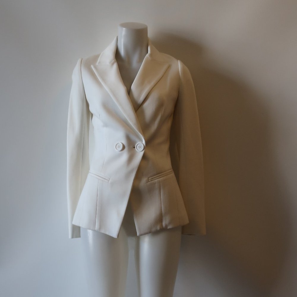 BAILEY 44 OFF-WHITE JACKET BLAZER SZ S *